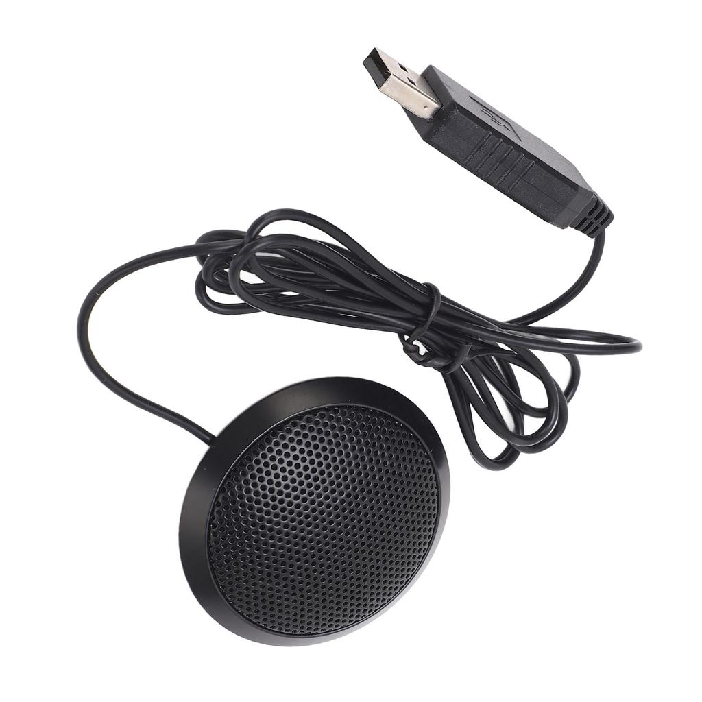 E104 USB Conference Microphone 360 degrees  Omnidirectional Speakerphone for Online Meetings Games Chat