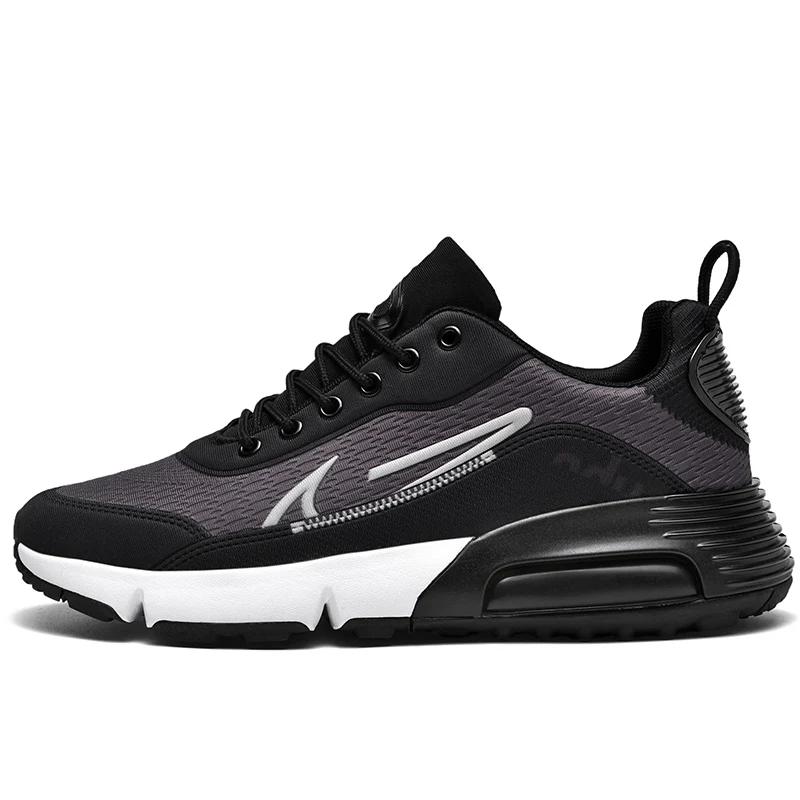 New Men Marathon Air Cushion Running Athletic Sneakers Comfortable Sports Lightweight Breathable Sneakers Women Training Shoes