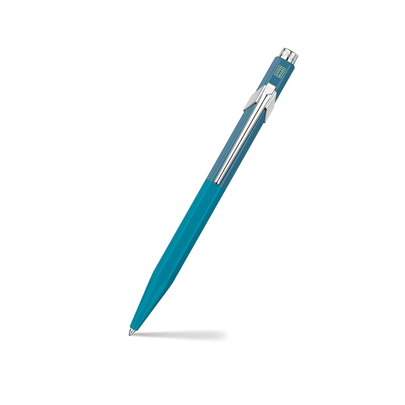 

Caran d Ache and Paul Smith ballpoint pen edition 4 - cyan/steel
