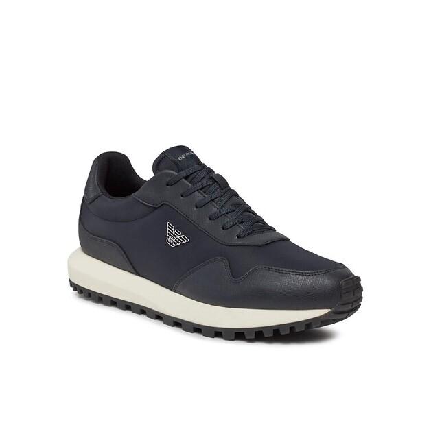 Мужские кроссовки Emporio Armani X4x630 xn877 n151 granatowy