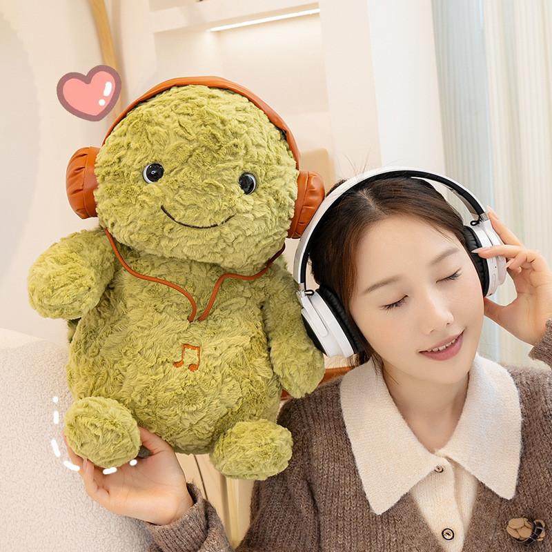 Cartoon Turtle Plush Toy With Pp Cotton Filling For Kids Birthday Gift And Collectible Decor