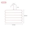 Pants Hangers Space Saving,Organization and Storage for Dorm Room Essentials for College Students Girls-3 Pack