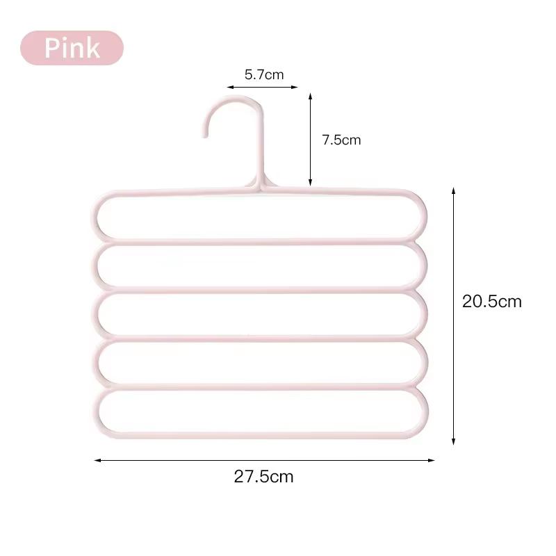 Pants Hangers Space Saving,Organization and Storage for Dorm Room Essentials for College Students Girls-3 Pack