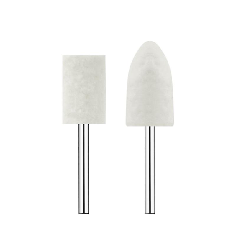 Wool Polishing Buffing Head with Shank for Mirror Finish on Jade and Metal