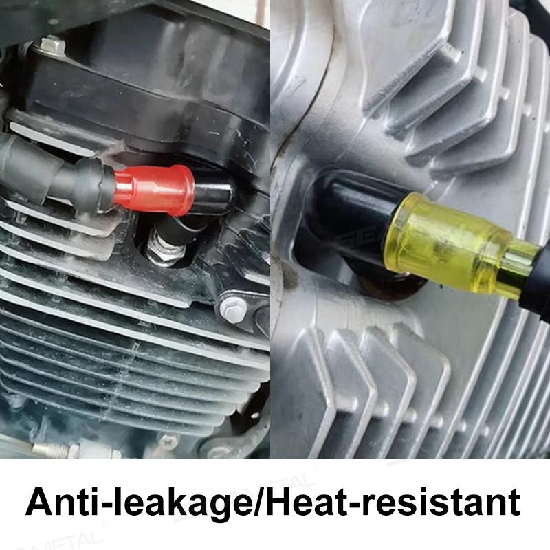 SEAMETAL Motorcycle Ignition Flash Spark Plug Cap Universal High Pressure Cap Motorcycle Modification Accessories