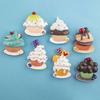 Kawaii Cupcake Fridge Magnets Home Decor Creative Message Board Magnetic Stickers Children Toys Fridge Stickers