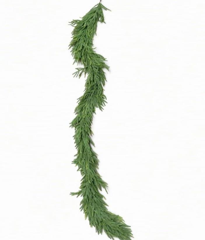 1.8m & 2.7m Artificial Garland with Plastic Vines for Christmas Home Decor