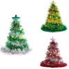 Cosplay Santa Beanie Tinsels Christmas Tree Adult Teenagers Winter Halloween Hat