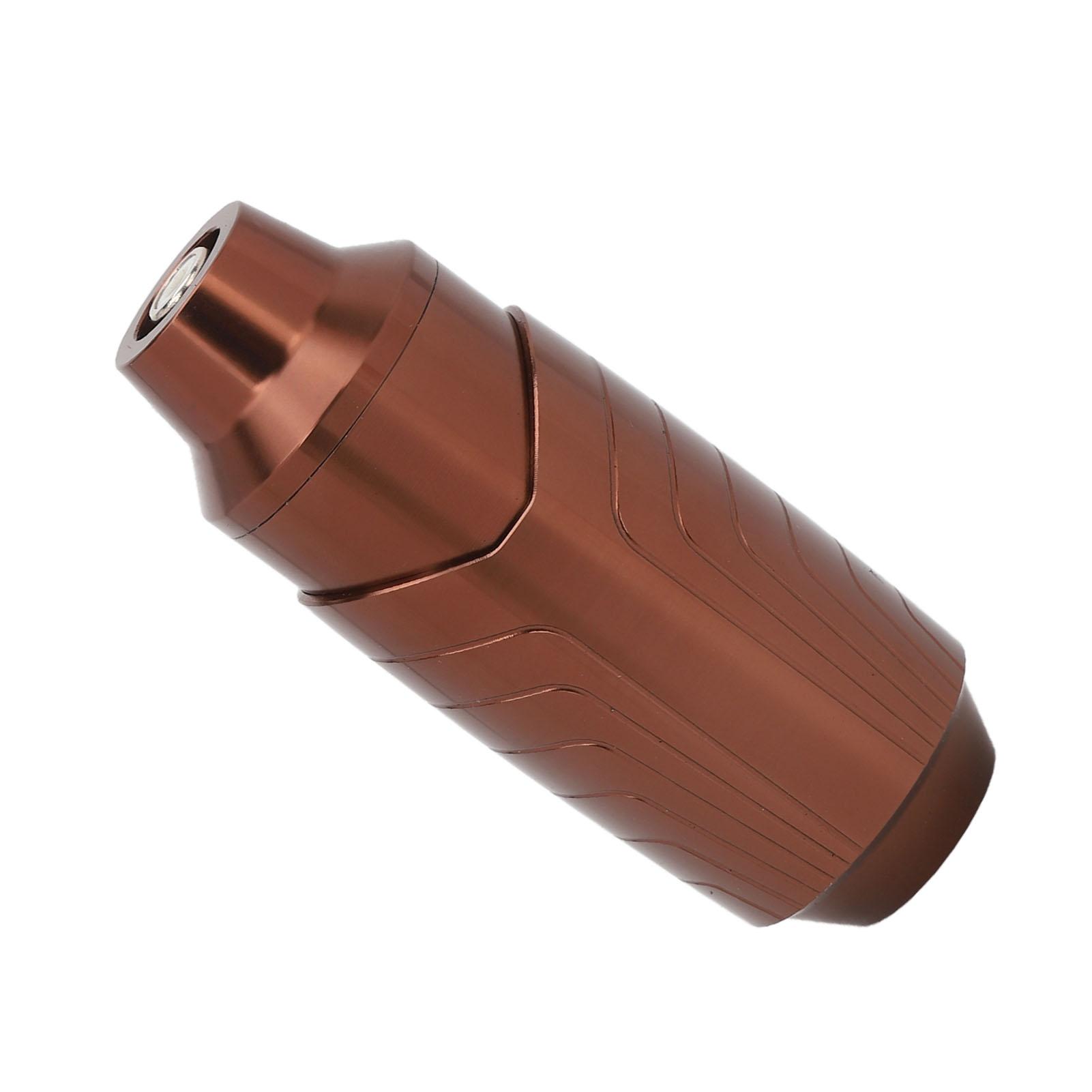 

Машинка для татуировки из алюминиевого сплава, набор ручек для татуировки, картридж для татуировки с RCA-кабелем, серый античная латунь