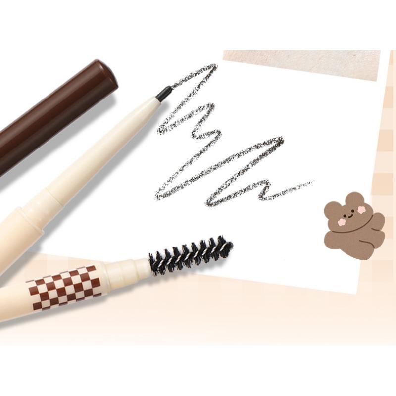 Helen Beauty Double Ended Eyebrow Pencil Fine Tip Easy Coloring Sweat Resistant Makeup