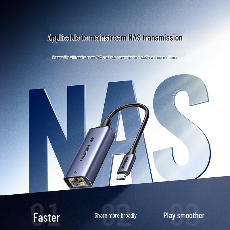 UGREEN 2.5G USB-C to RJ45 Ethernet Adapter