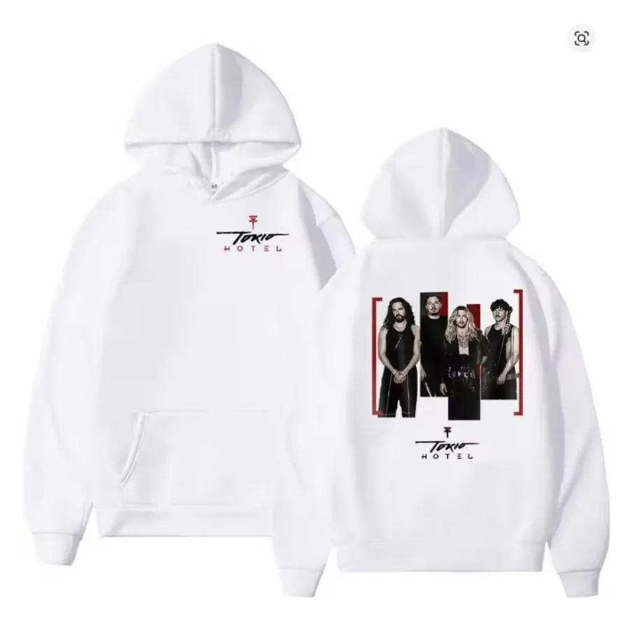 Rock Band Tokio Hotel Arena Tour 2026 Hoodie Funny Men's Hoodie Harajuku Unisex Street Wear Fleece Pullover Sweatshirt149