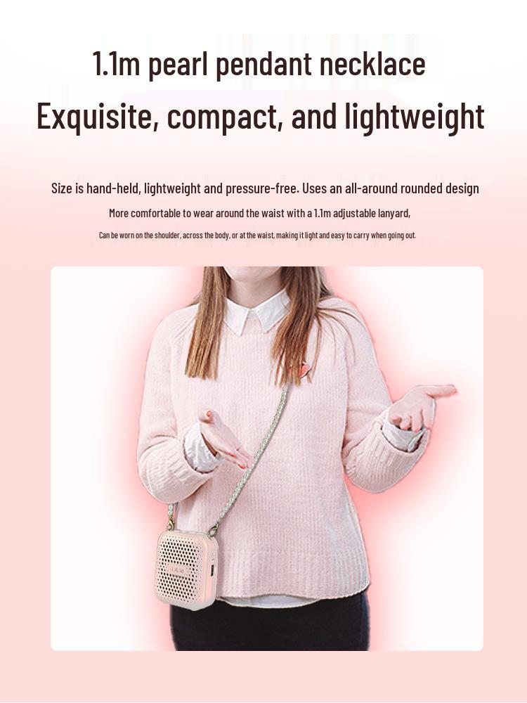 Zhou Da Yu Little Bee Portable Wireless Amplifier for Teachers and Tour Guides