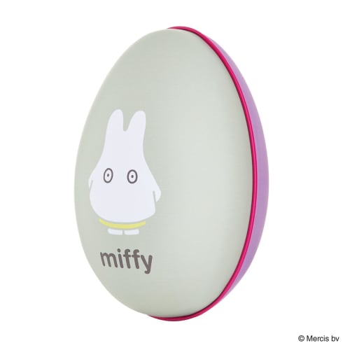 Miffy Hand Care Gift In an Egg-Shaped Tin, Sweet Lychee Scent (Hand Cream, Hand Soap, Egg Tin, Gift, Trinket Box)