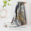Silk Scarf Mom 100% Mulberry Square Shawl Premium Gift Women Fashionable All-Season Accessory