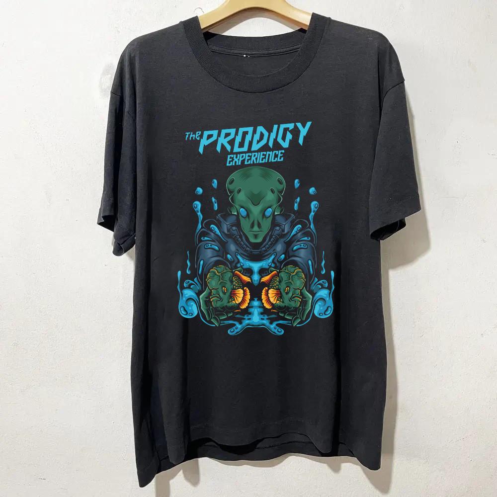 The Prodigy Черная Хлопковая Футболка Полный размер S-5XL унисекс HD714 Унисекс Футболка XL