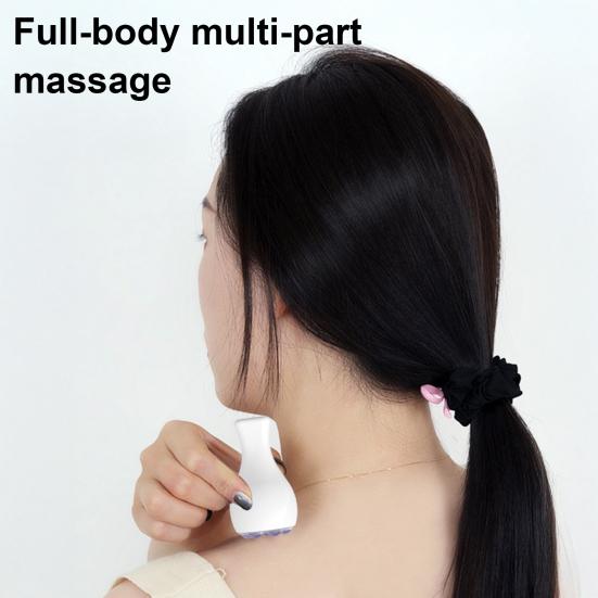 Jade Roller Face Massager Ice Roller Facial Guasha Tool 360 Degree Rotate Handheld Faux Crystal Ball Massager for Lift Firming Neck Skin Tightening