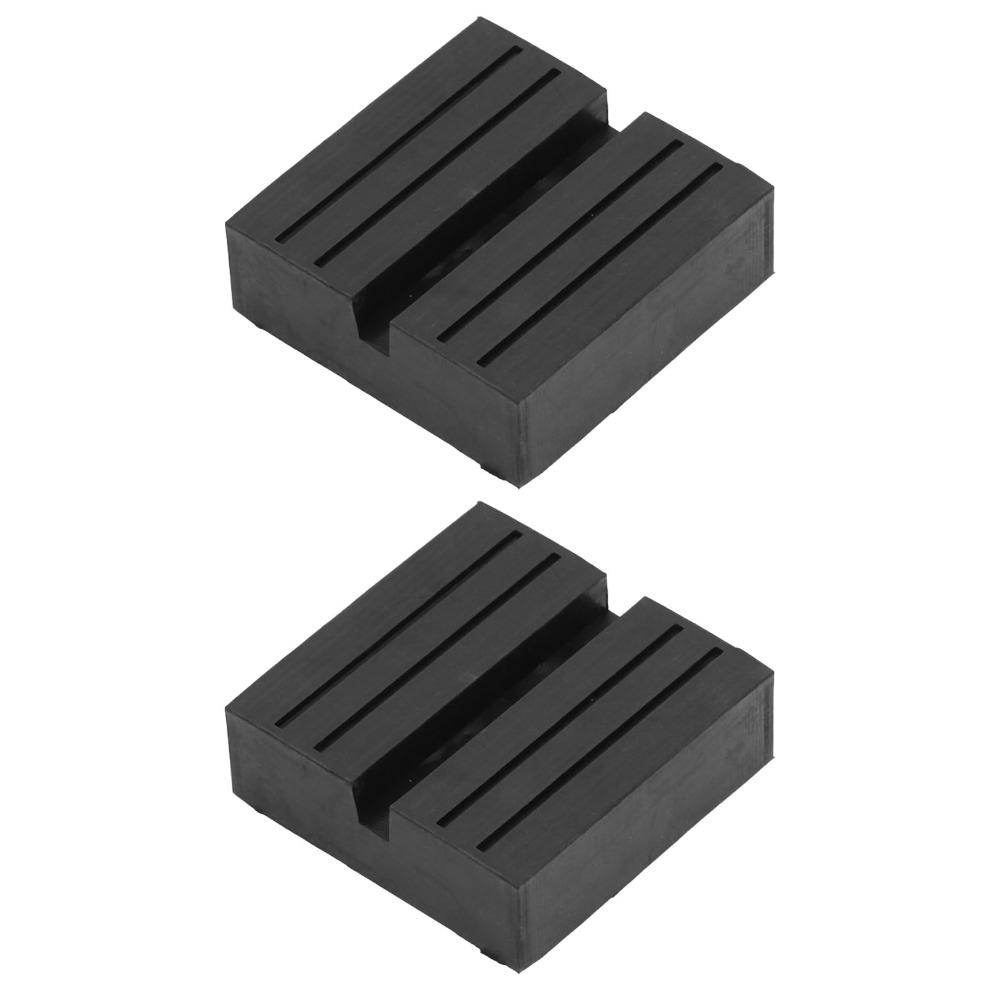 2 Pezzi Universali Tappetini Quadrati per Sollevatore a Cricchetto Kit di Riparazione Cuscino per Cricchetto Veicoli Automobilistici Riparazione
