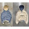 VibeStreet Autumn Women's Gothic Harajuku Ins Street Embroidery Zipper Fashion Hooded Cardigan Sweatshirt Street Retro Punk Top Y2k Clothin