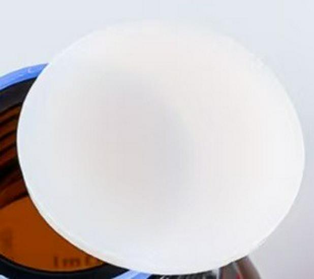 Blue Cap GL45 Threaded Glass Reagent Bottle - Transparent, Brown, Round with Scale, Sealed Sampling Lab Bottle