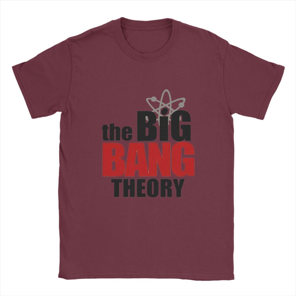 Humor The Big Bang Theory  T-Shirt Men O Neck Cotton T Shirts  Short Sleeve Tee Shirt Party Clothes