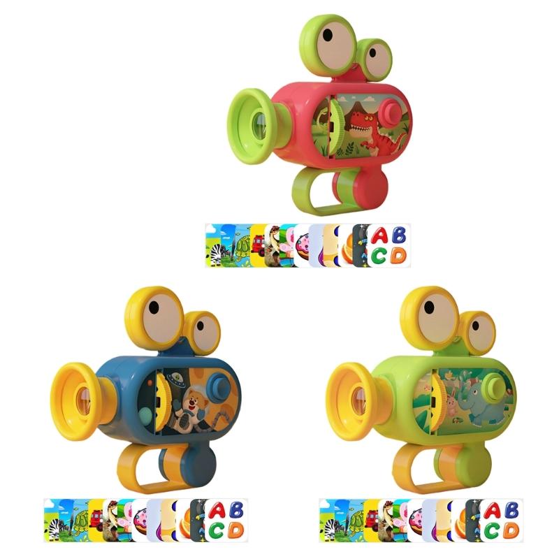 Animal Theme Projection Toy with 96 Images Children Projector Cute Projector Children Christmas Carnival Toy