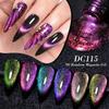Mtssii 7ml Laser 9D Cat Eye Magnetic Gel Nail Polish Semi Permanent Nail Art Soak Off UV Gel Different Color At Different Angles