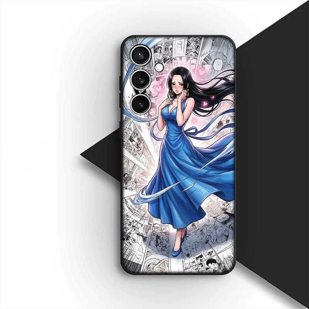 for Motorola Moto G55 G45 G75 G85 G35 Edge 50 30 Fusion 40 NEO Ultra Pro Phone Case Luffy Boa Hancock One Piece Roronoa Zoro
