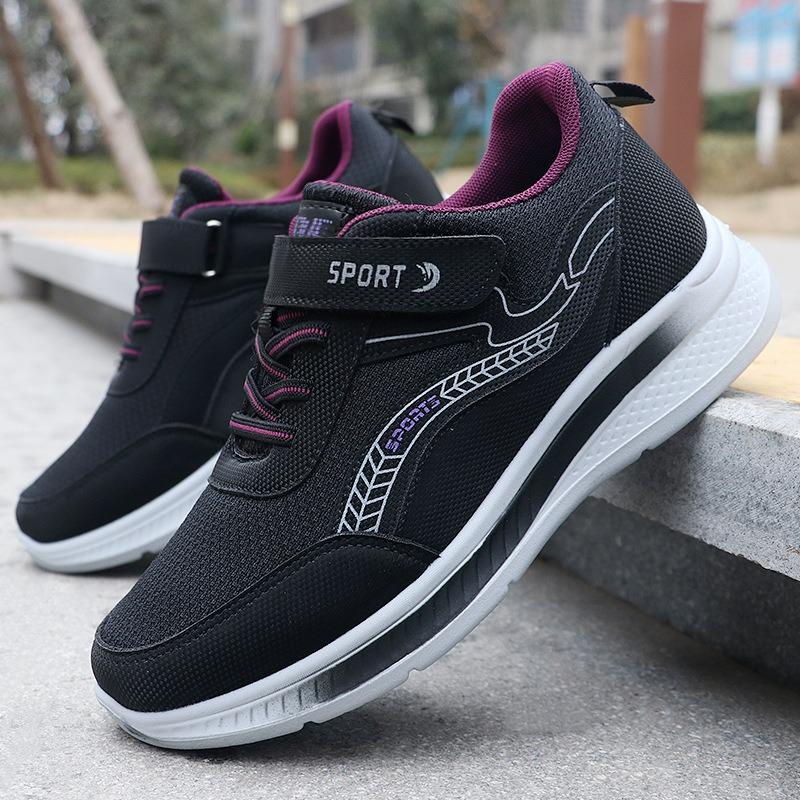 

Walking shoes single shoes couple breathable sneakers men s old shoes mesh dad shoes 41