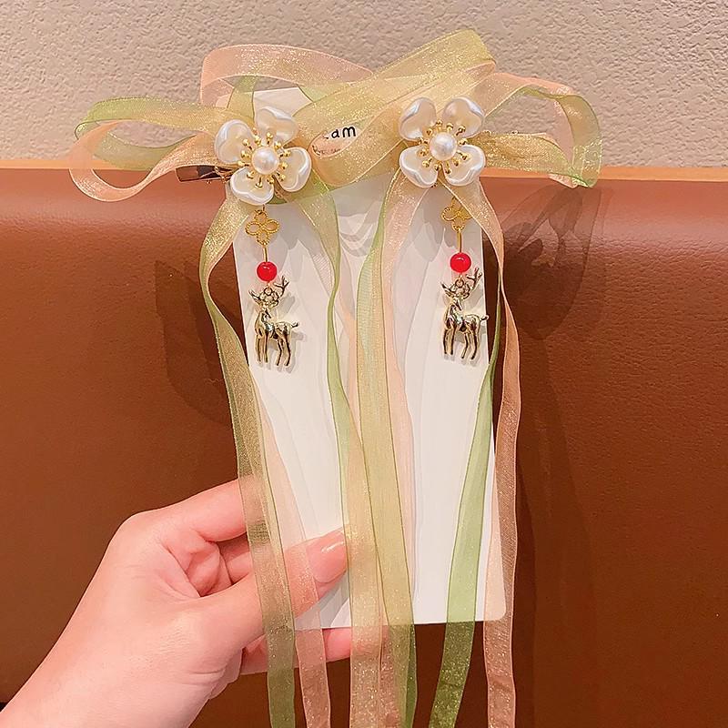 Ancient Style Tassel Hanfu Hair Accessories for Women & Girls - Chinese Princess Hair Clips