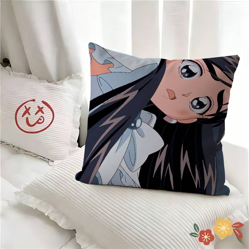 1pc Futari Wa Pillow Case Fashion Square Pillowcase Bedroom Sofa Room Ins Decoration Leisure