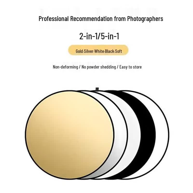 WOLFGANG 110cm 2-in-1 Foldable Photography Reflector