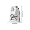 Reusable Produce Bags Washable Canvas Onion Potato Storage Bag Reusable Washable Sack Drawstring Large Food Container Vegetable