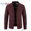 Cozy Up pánský teplý svetr s dlouhým rukávem Cardigan bunda Podzim a zima