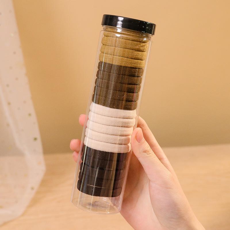 Elastic Women's Hair Tie - High Durability, Simple Design, Seamless Band, Temperament Style