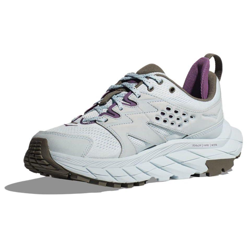 HOKA ONE ONE Anacapa Breeze Low Cushioning Abrasion Resistant Low top Hiking Shoes Women's Gray 1127921-ISL