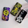 One Piece Law Phone Case for Samsung S20 S21 S21S S22 S23 S24 FE Ultra Plus Lite F06 F16 M06 M16 M56 A07 A17 A36 A37 A55 A57