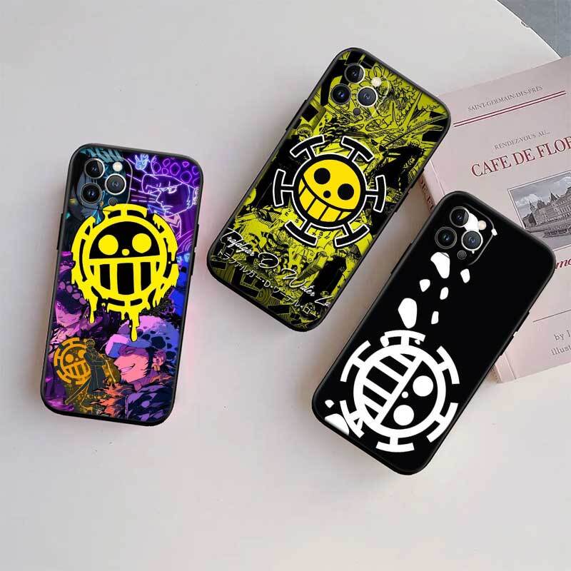 One Piece Law Phone Case for Samsung S20 S21 S21S S22 S23 S24 FE Ultra Plus Lite F06 F16 M06 M16 M56 A07 A17 A36 A37 A55 A57