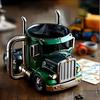 Tazza da caffè fatta a mano con motivo a camion