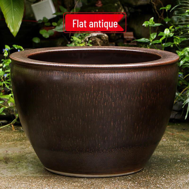 HEIXIE Ancient Style Ceramic Garden Pond