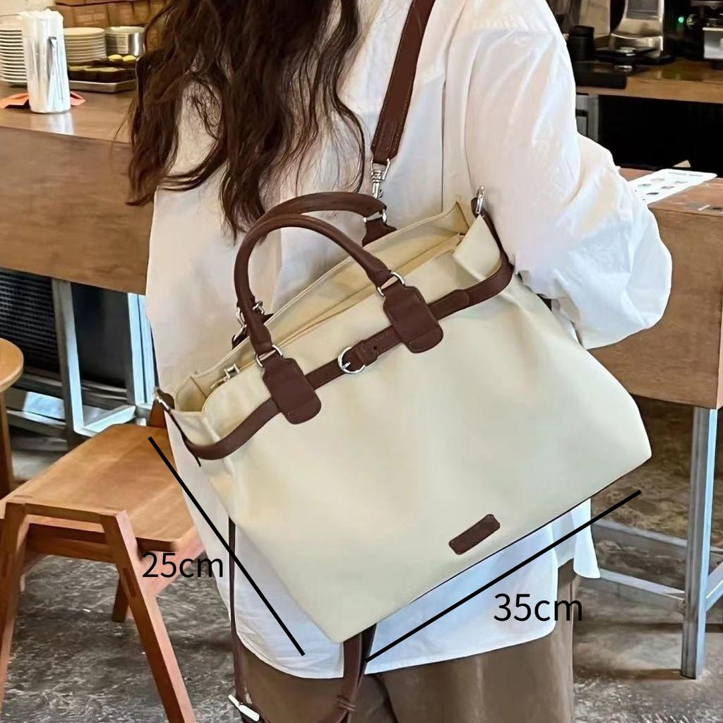 New Fashionable Women's Crossbody Bag High Quality Large Capacity Handbag Casual All Matching Tote Bags Soft Leather Backpack