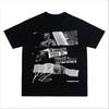 Letni bawełniany T-shirt Street Wear Koszykówka Kobe Bryant Nadruk graficzny Luźny T-shirt Top Męski T-shirt dla mężczyzn i kobiet