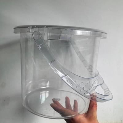 Multipurpose, Easy-to-move Clear Water Bucket for Bathrooms, Snacks, Baths, Fishing, And The Kitchen