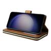 For Samsung Galaxy S26/S26 Pro Case Zipper Pocket 9 Card Slots PU Leather Phone Cover with Hand Strap
