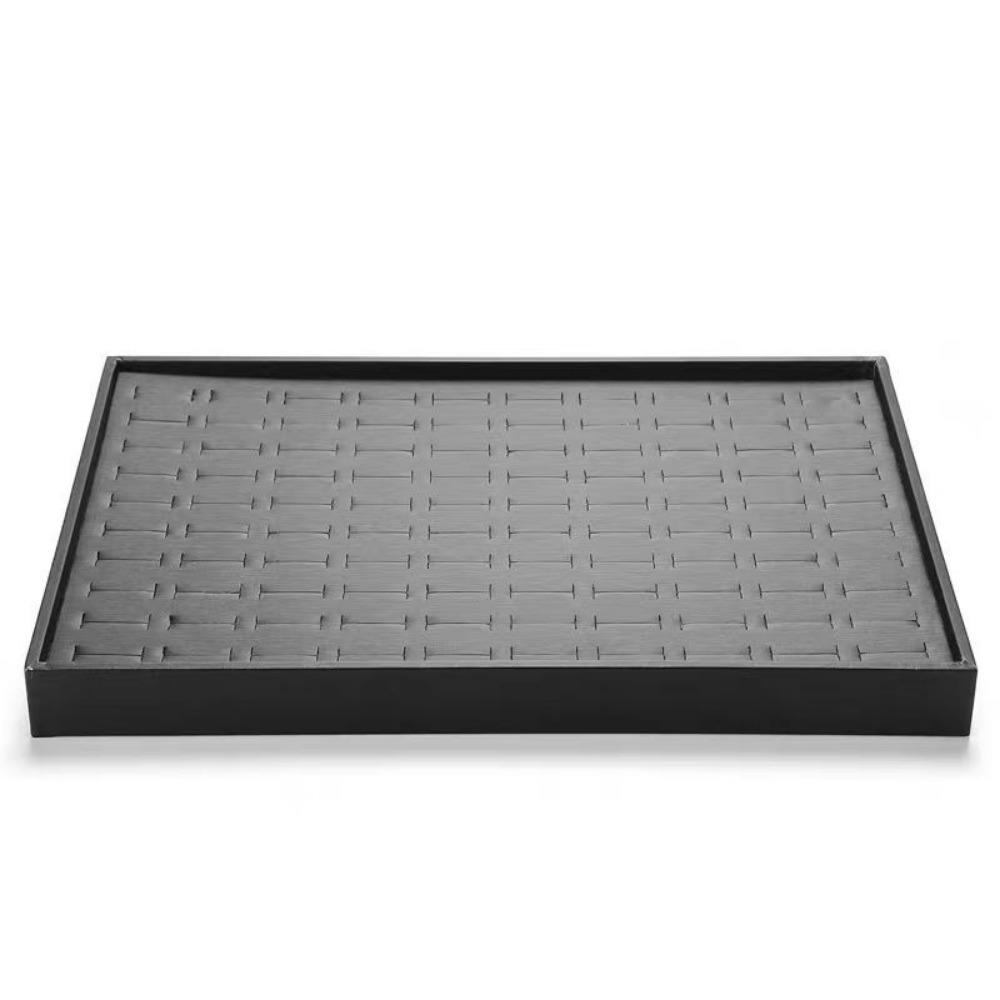 Multi Compartments PU Leather Jewelry Pallet Stackable Jewelry Drawer Inserts  Necklaces