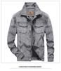 Men's Retro Suede Plush Jacket - Spring/Autumn Thin Workwear Style 1859