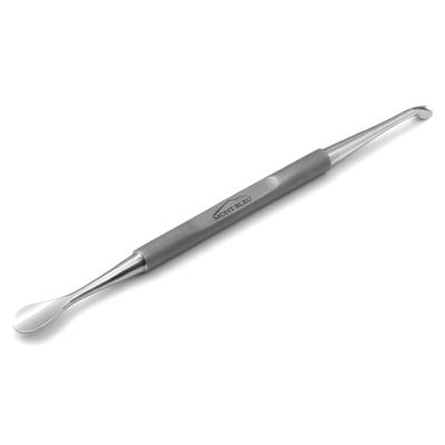 Mont Bleu 2-in-1 Instrument with Cuticle Trimmer & Pusher, Stainless Steel