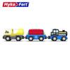 Small Train Wooden Track Electric Toy Simon Engineering Car Children's Wooden Educational Assembled Toy Car