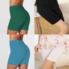 Damen Fitness-Fahrradshorts Weiche Feuchtigkeitsableitende Workout-Yoga-Leggings Für Komfort