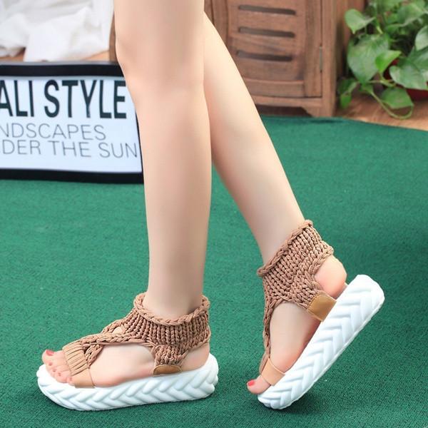 Sandals Women Shoes Sandals Platform Slippers Gladiator Bottom Shoes Women